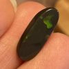 Flagstone pattern solid black opal 2.6 ct