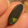 Flagstone pattern solid black opal 2.6 ct