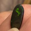 Flagstone pattern solid black opal 2.6 ct