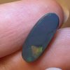 Flagstone pattern solid black opal 2.6 ct