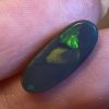 Flagstone pattern solid black opal 2.6 ct