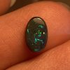 Confetti pattern solid black opal 0.8 ct