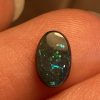 Confetti pattern solid black opal 0.8 ct