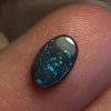 Confetti pattern solid black opal 0.8 ct