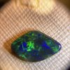 Lightening ridge solid black opal 2 ct