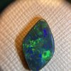 Lightening ridge solid black opal 2 ct