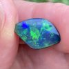 Lightening ridge solid black opal 2 ct