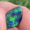 Lightening ridge solid black opal 2 ct
