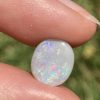 Semi-black solid opal 1.8 ct